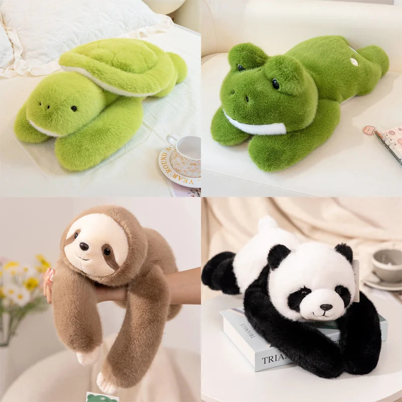 Premium Weighted Animal Hug Plush