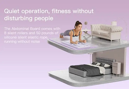 CoreFlex Multi-Use Ab & Pilates Board – Home Reformer for Core and Ab Strength Training