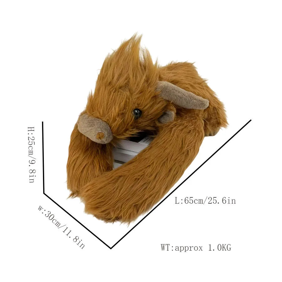 Premium Weighted Animal Hug Plush
