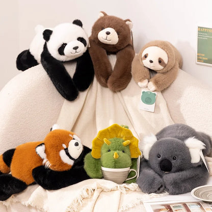 Premium Weighted Animal Hug Plush