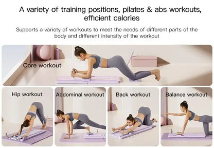 CoreFlex Multi-Use Ab & Pilates Board – Home Reformer for Core and Ab Strength Training