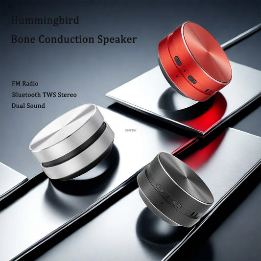 2025 BoneVibe TWS Wireless Conduction Speaker with FM & Bluetooth